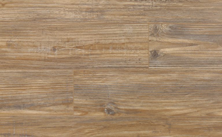 Swatch of Yuma waterproof laminate flooring in a warm desert wood tone